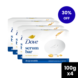 Dove Serum Beauty Cream Bar 100g - Multibuy Deal - Buy 4 Get 30% off