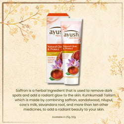 Ayush Natural Glow & Protect Face Cream 25g