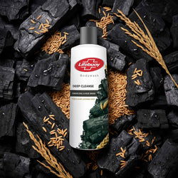 Lifebuoy Deep Cleanse Charcoal & Rice Bran Bodywash 240ml
