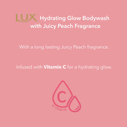 Lux Juicy Peach Bodywash 240ml