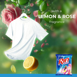 Rin Refresh Lemon and Rose Detergent Powder 900g