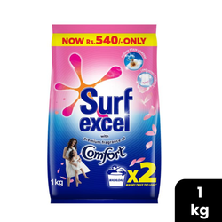 Surf Excel With Comfort Laundry Detergent Powder 1kg