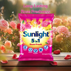 Sunlight Rose Fresh Detergent Powder 2kg