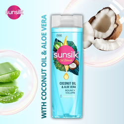 Sunsilk Coconut Oil & Aloe Vera Bouncy Volume Shampoo 200ml