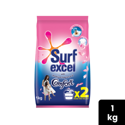 Surf Excel With Comfort Laundry Detergent Powder 1kg